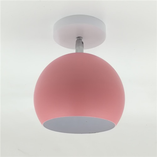 Macaroon multi-coloured retro rotatable lamp